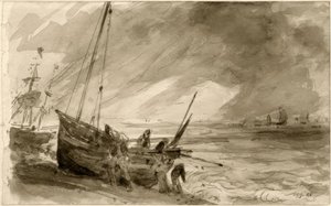 Côte près de Brighton - Joseph Mallord William Turner